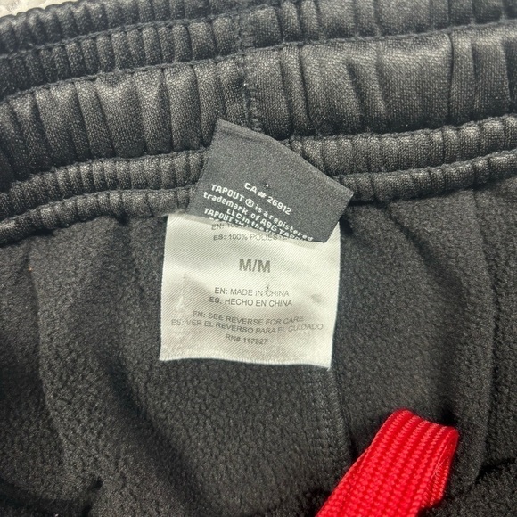 Tapout Pants Mens Medium Warm Up Gym Fitness Training Y2K Style MMA Lifting - Picture 3 of 6